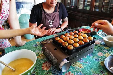 Osaka Takoyaki Au En Knusprig Innen Zart Zur Verf Gung Gestellt Von