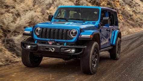 Jeep Revela Wrangler 2024 Com Tapa No Visual E Novas Versões