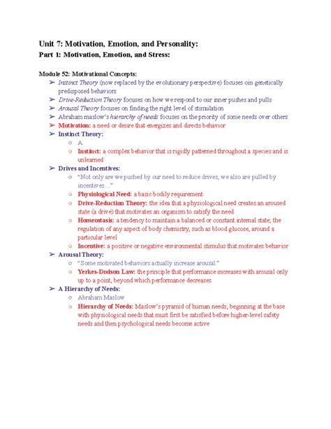 Unit 9 Ap Psychology Practice Test 8