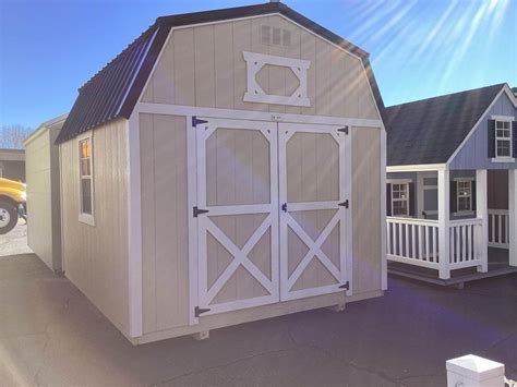 10’x12′ Lofted Sheds w/ Electrical Package, 2 Windows & U-Loft ...