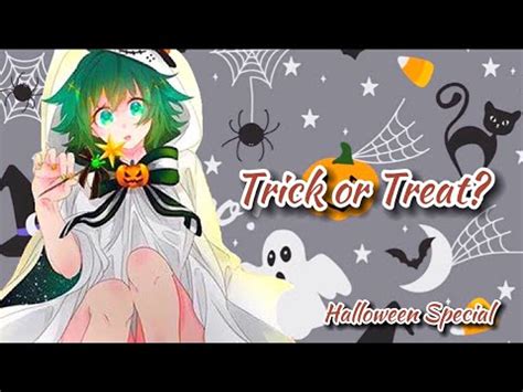 Trick Or Treat Fem Deku X Listener BNHA F4A Halloween Special