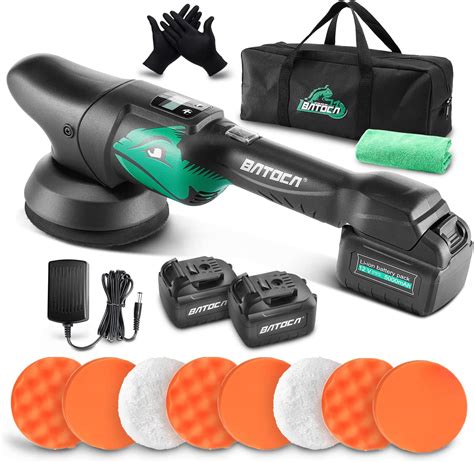 Batoca S Cordless Car Polisher Buffer Sander Dual Action Orbital