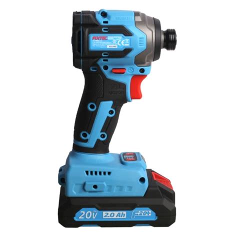 Fixtec Professional Quality V Cordless Brushless Impact Driver Power