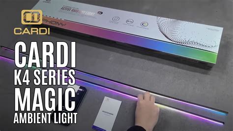 Cardi Auto New Light Bar For Cardi Magic Ambient Light K Best Car