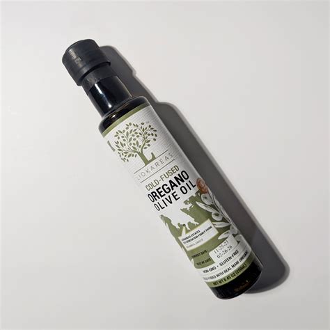 Cold Fused Oregano Olive Oil (250ml) LIOKAREAS | The Greek Online