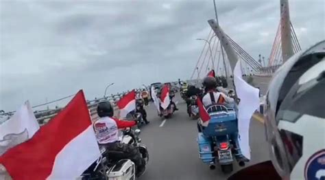 Viral Klub Moge Lintasi Jembatan Alalak Banjarmasin Rosehan Harus