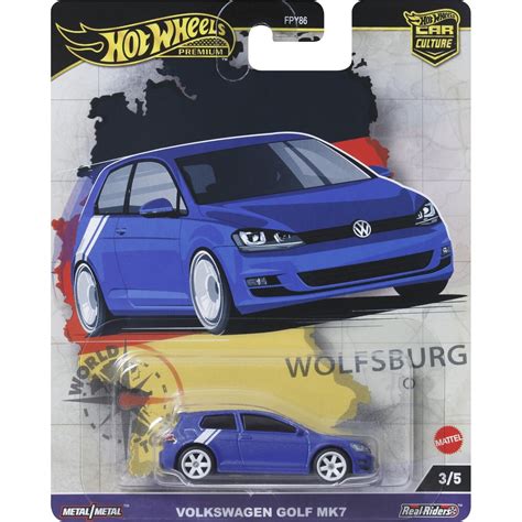 Mattel Hot Wheels Car Culture Volkswagen Golf MK7 FPY86 HRV79 Toys Shop Gr