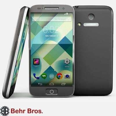 Generic 4 Inch Smartphone - 3D Model by Behr Bros