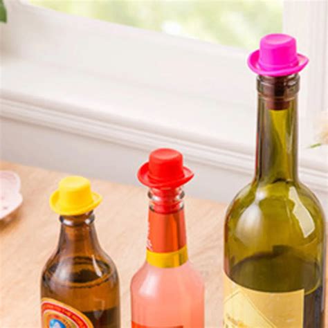 Pcs Food Grade Silicone Bowler Bottle Stopper Wine Stopper Wine