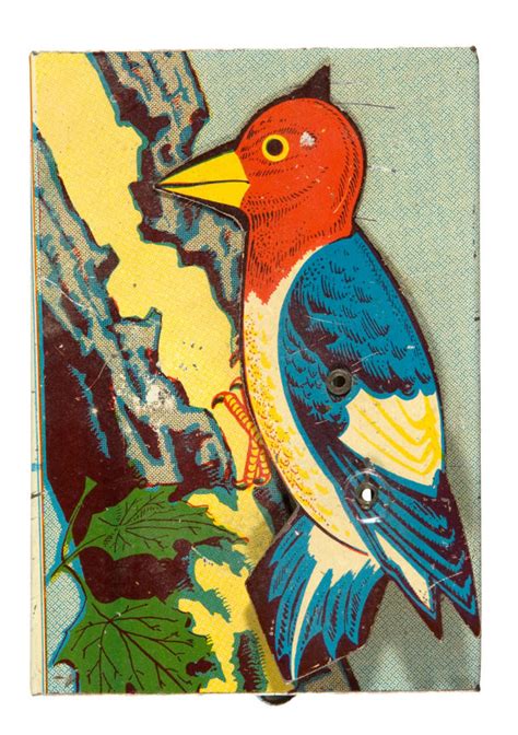 Hake S Large And Elaborate Litho Tin Clickers Featuring Birds