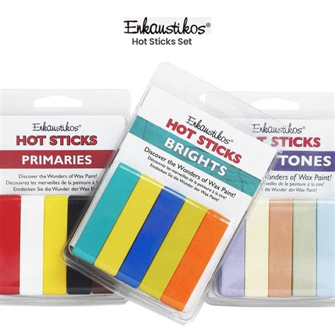 Enkaustikos Hot Sticks Sets Jerry S Artarama