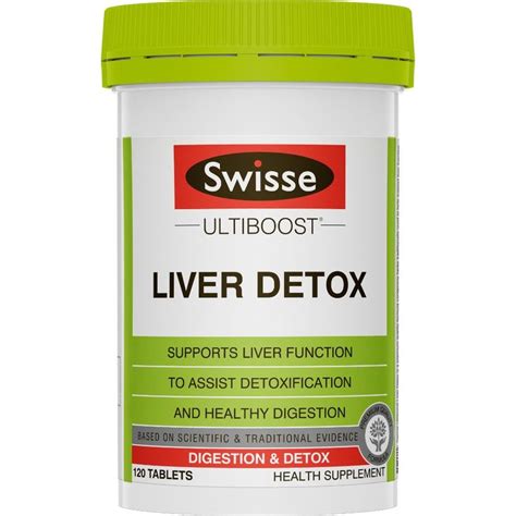 Swisse Ultiboost Liver Detox Tabs Swisse Guardian Singapore