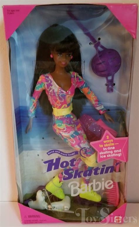 1994 1995 Hot Skatin Barbie AA Toy Sisters