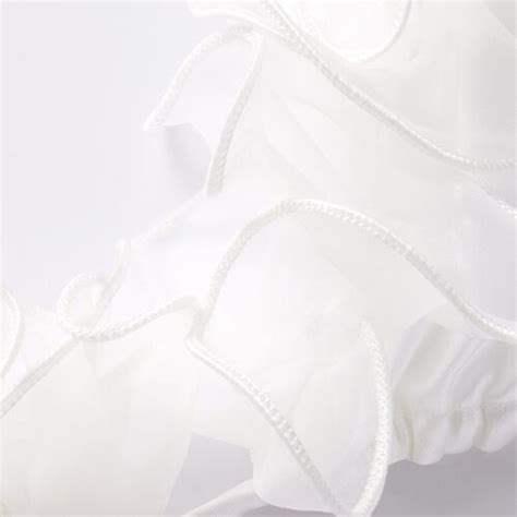 Ruffle Triangle Bikini Top Bridal Swim For Snow Find Your Perfect Fit With Our Size