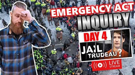 Live Coverage Emergency Act Inquiry Day 4 Part 2