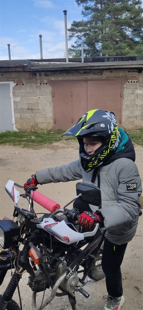 Безопасность. Шлем ребенку. — Сообщество «Околоколесица (мотоциклы, ATV ...