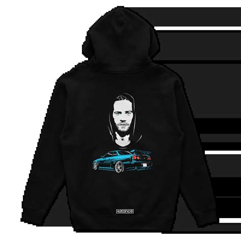 Czarna Bluza Z Kapturem PAUL WALKER Skyline S ProducentTymczasowy