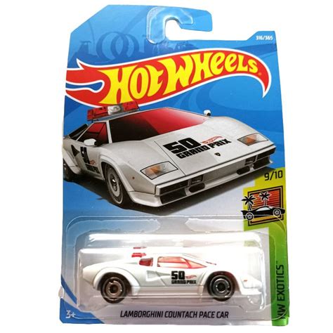 Hot Wheels Compilation Car Model Lamborghini Countach Pace Car