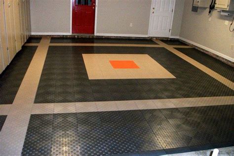 Diamond Grid-Loc Tiles | Snap Together Garage Floor Tiles | Rubber ...