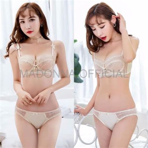 Promo Bra Cewek Korea Fashion Bra Set Lingerie Seksi Pakaian Dalam Gray Jakarta Barat