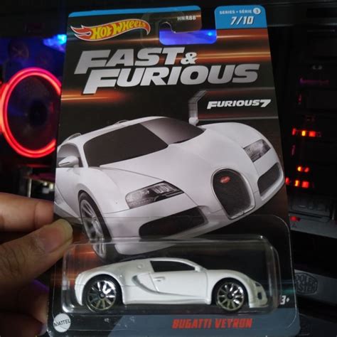 Jual Hot Wheels Fast Furious Bugatti Veyron Putih Shopee Indonesia