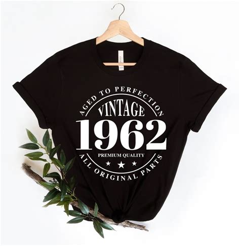 1962 Vintage Birthday Svg 1962 Shirt 1962 Birthday Shirt Etsy