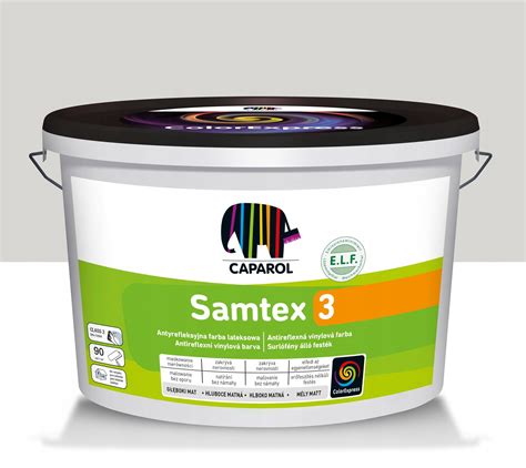 uniwersalna farba lateksowa Caparol Samtex 3 - 10l - kolor Basalt 16 ...
