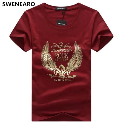 SWENEARO, мужские футболки, летние, с круглым вырезом, с коротким ...