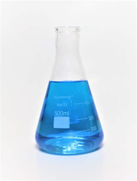 erlenmeyer flask borosilicate glass  ml norchemist