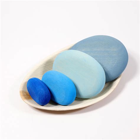 Grimms Building Set Pebbles River The Creative Toy Shop