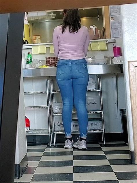 PURRFECT SLIM WAIST THICCC LATINA WAITRESS PT X Tight Jeans Forum