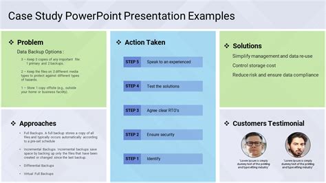 Case Study PPT Presentation Template and Google Slides