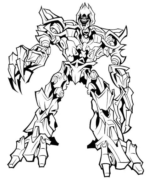 Transformers Coloring Page