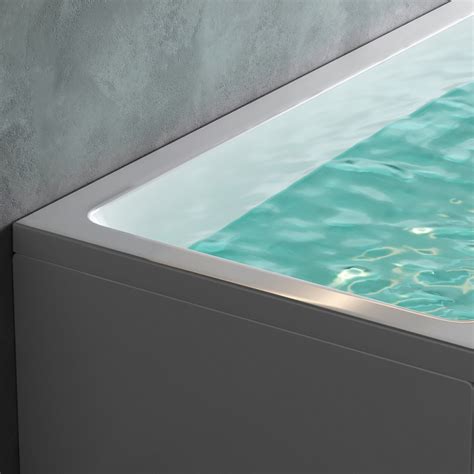 Ванна акриловая 170x70 AM.PM Gem W93A-170-070W-A белая глянцевая ...