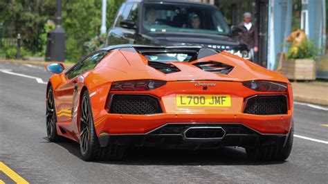 Supercars In Alderley Edge 2023 Aventador SRT Viper GTC4 Lusso 570S