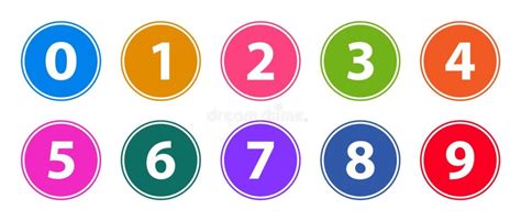 Printable Numbers In Circles Free Printable Templates