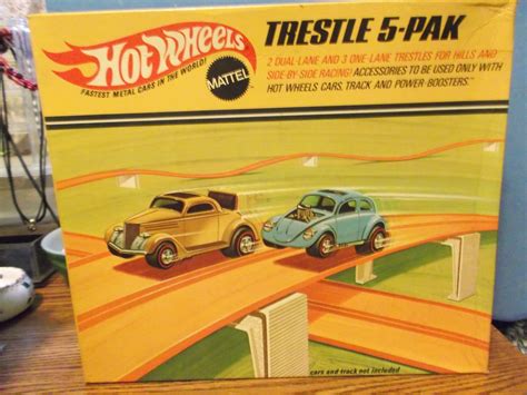 Mattel Hot Wheels Trestle Pak Accessory Pack For Hot Wheels Accessories Parts Display