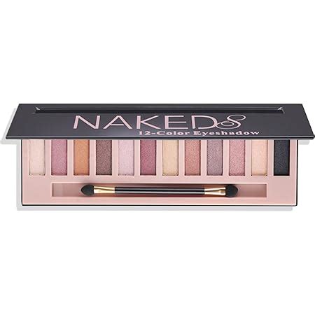 Amazon Pack Colors Makeup Naked Eyeshadow Palette Natural Nude Matte Shimmer Glitter