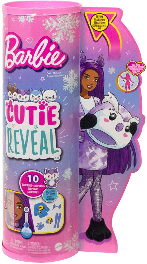 Customer Reviews Barbie Cutie Reveal Snowflake Sparkle Series