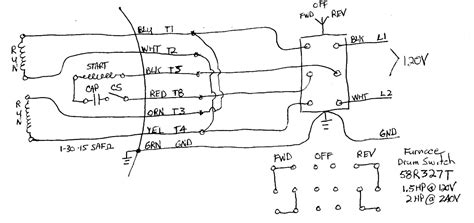 wiring  reversing switch