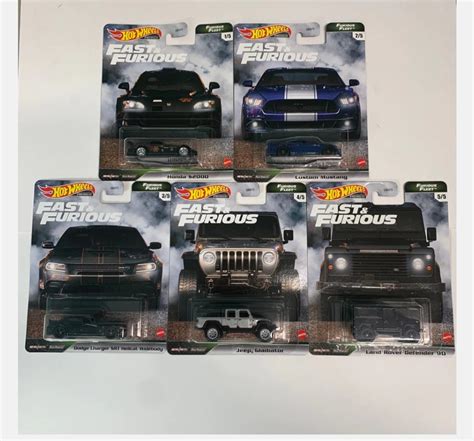 Hot Wheels Fast And The Furious Set Hobbies Toys Toys Games On