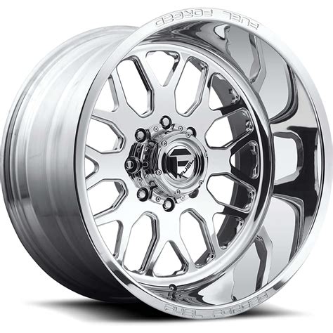 Fuel Forged FF19 24x12 50 Polished DF1924201745 Custom Offsets