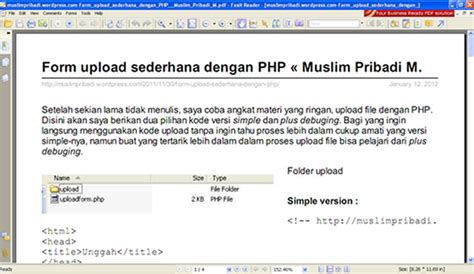 tutorial  bentuk  catatan lain