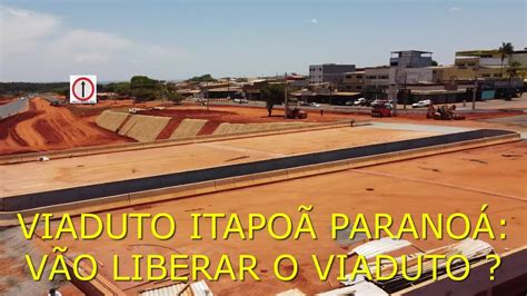 Viaduto Itapo Parano Drone Filma Obras V O Libera O Viaduto