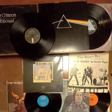 Yahoo オークション LPセット pink floyd king crimson sex pistols