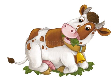 Cow Lying Down Stock Illustrations – 68 Cow Lying Down Stock ...