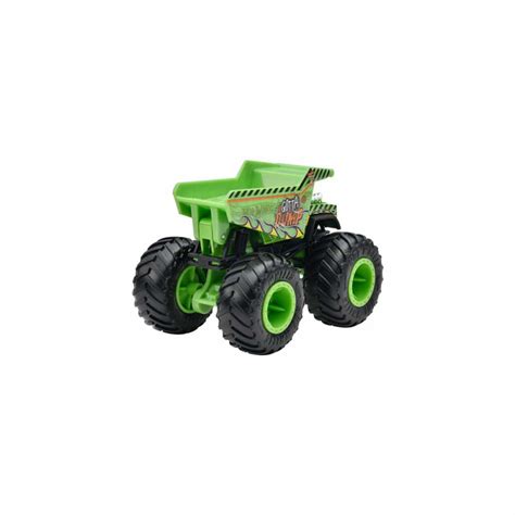 Conjunto de Veículos Hot Wheels Monster Trucks Dump vs Will Trash Mattel