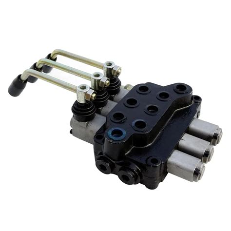 3 Spool Hydraulic Directional Control Valve 11gpm Double Acting Cylinder Spool In Valve From