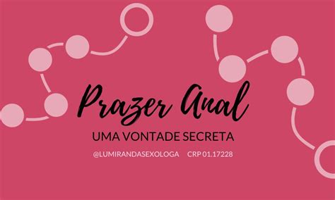 Prazer anal uma vontade secreta Jornal de Brasília