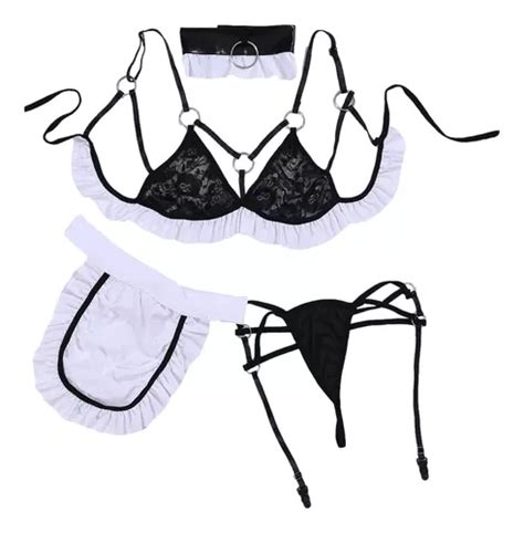 Lingerie Feminina Al As Uniformes De Empregada Uniforme Pu Frete Gr Tis